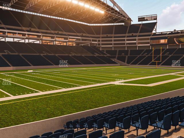 Seating view for Lumen Field Section 139