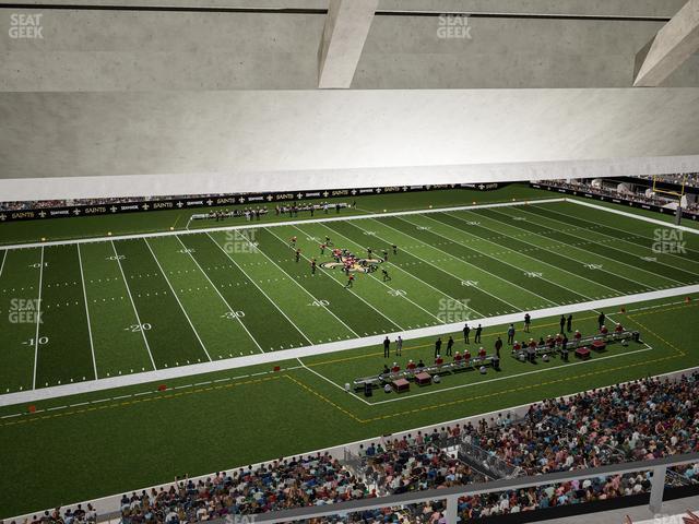 Seating view for Caesars Superdome Section Suite 422