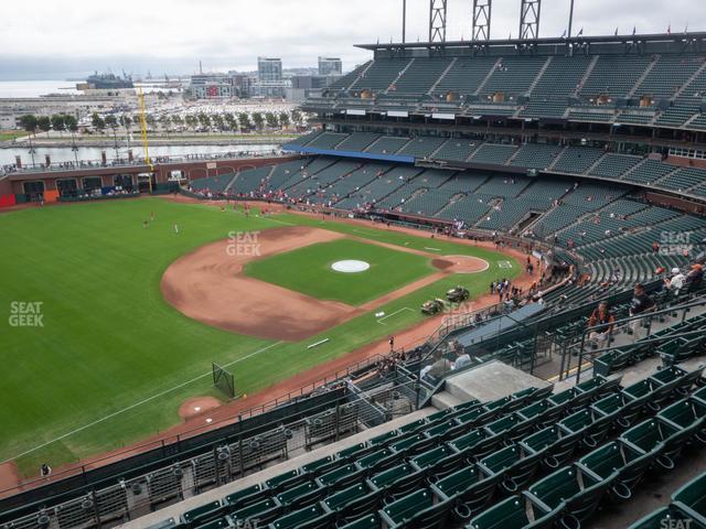 Seating view for Oracle Park Section View Reserved 328