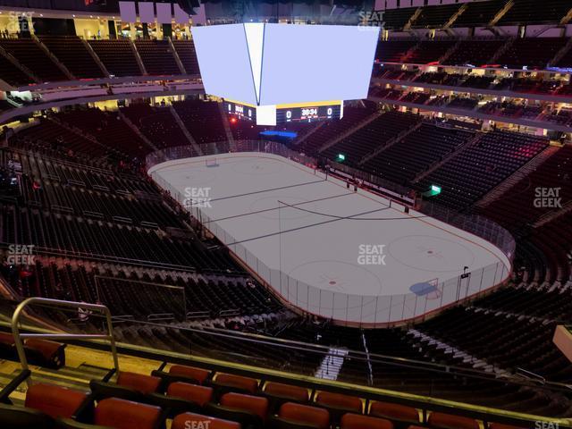 Seating view for Prudential Center Section 134