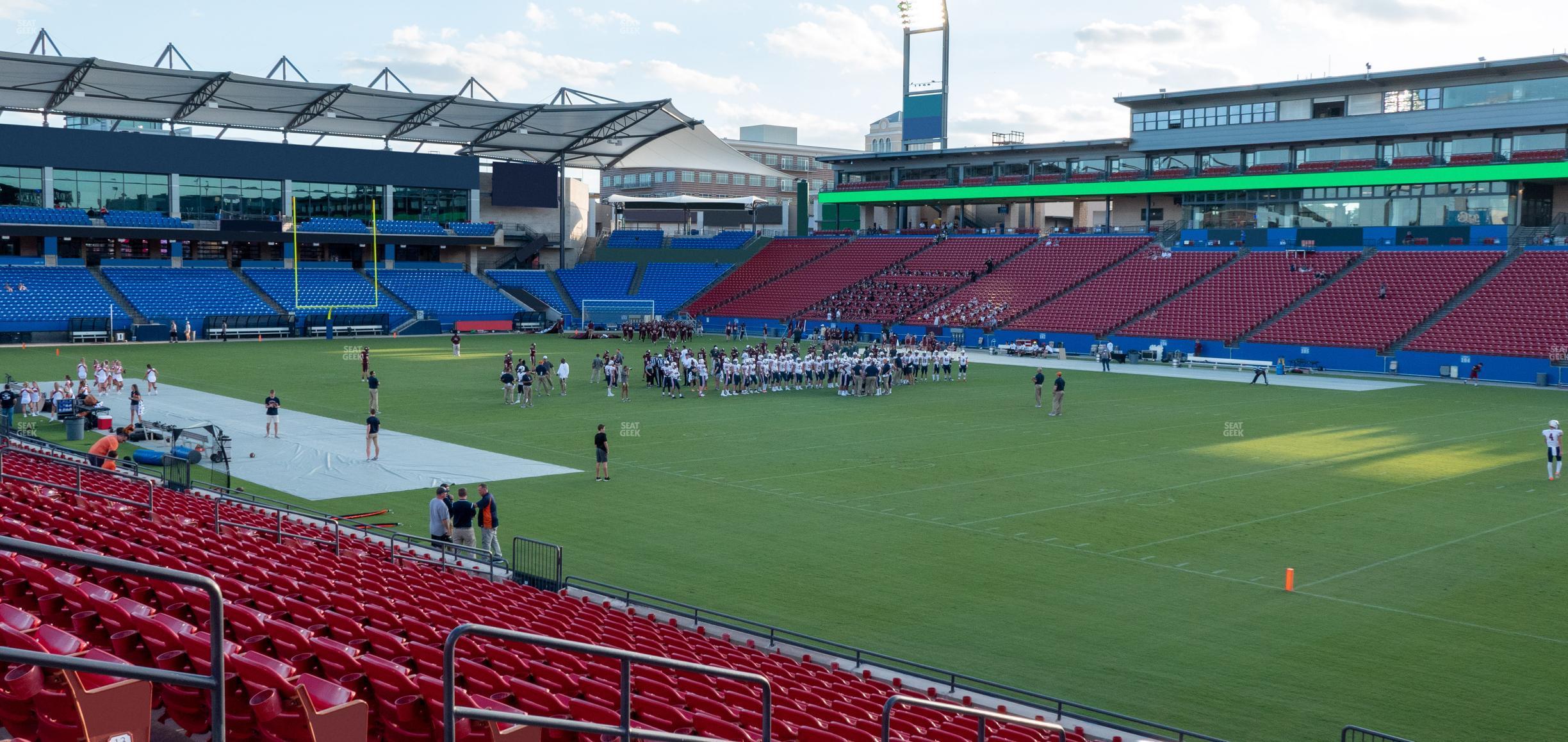 Seating view for Toyota Stadium Section 132