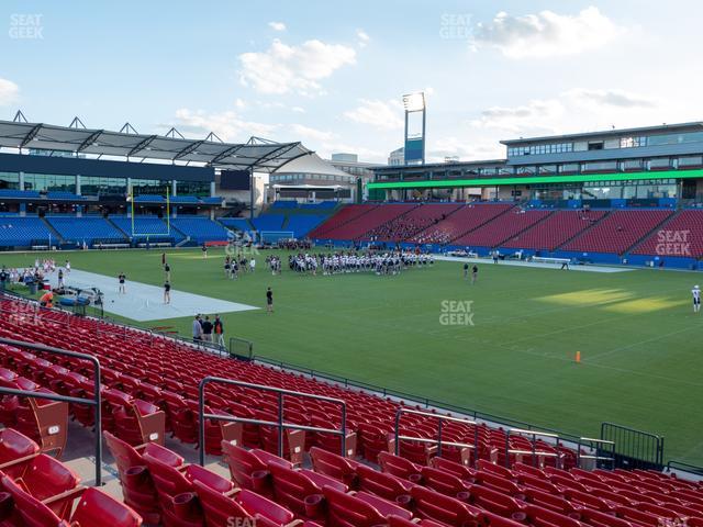 Seating view for Toyota Stadium Section 132