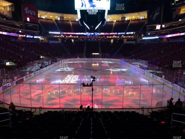 Seating view for Desert Diamond Arena Section 117