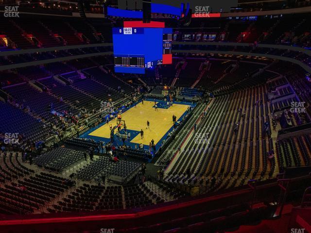 Seating view for Wells Fargo Center Section 209