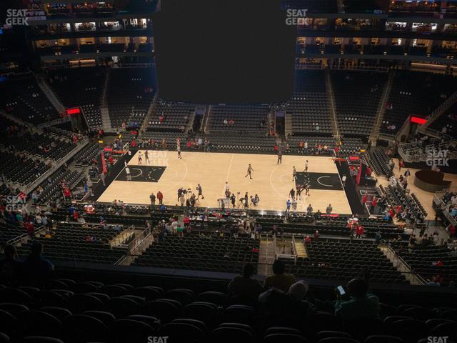 Seating view for State Farm Arena Section 222