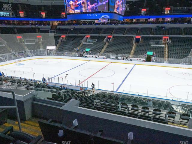 Seating view for Enterprise Center Section 115 Club