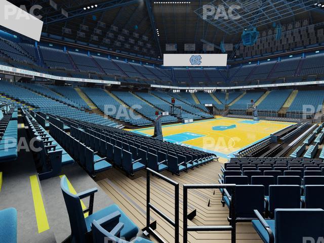 Seating view for Dean Smith Center Section 103