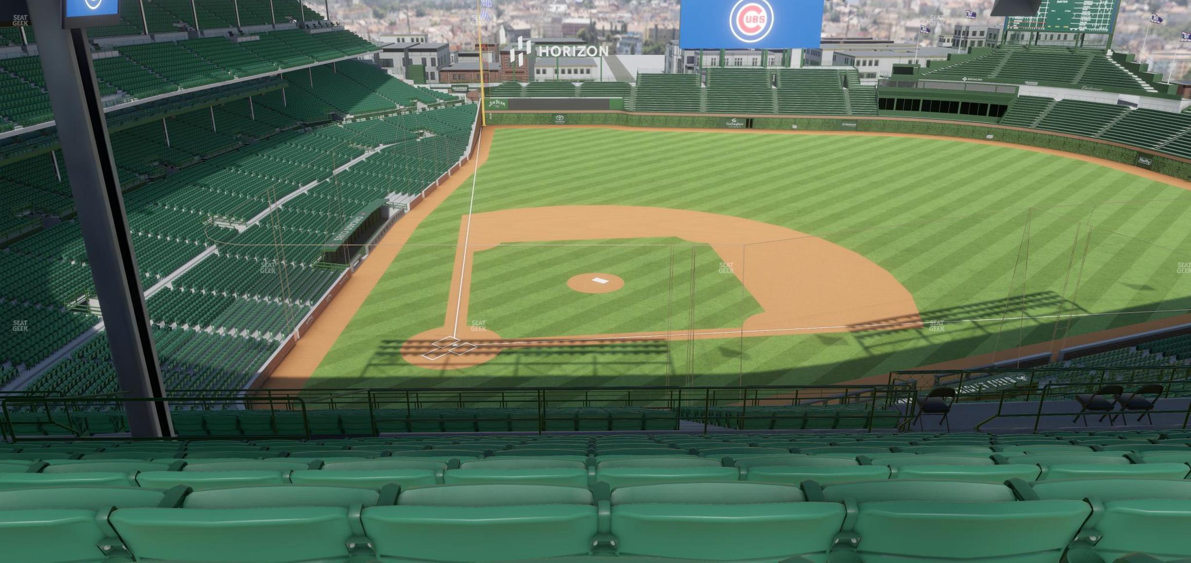 Seating view for Wrigley Field Section 422 Right