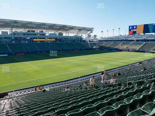 Seating view for Dignity Health Sports Park Section 136