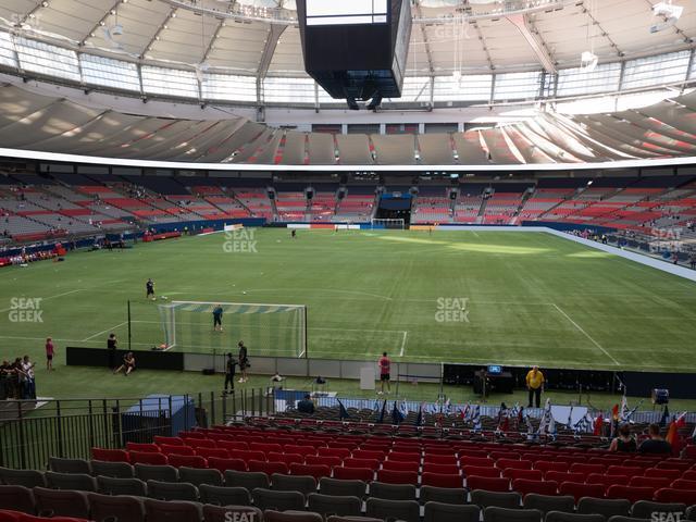 Seating view for BC Place Stadium Section 253