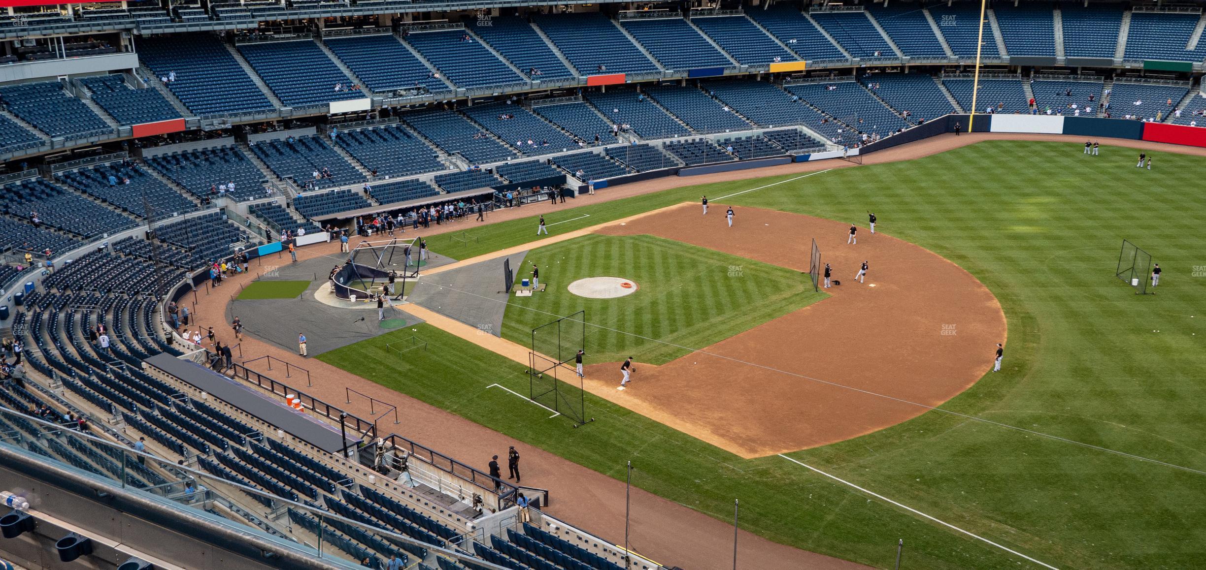 Seating view for Yankee Stadium Section Terrace Level 312