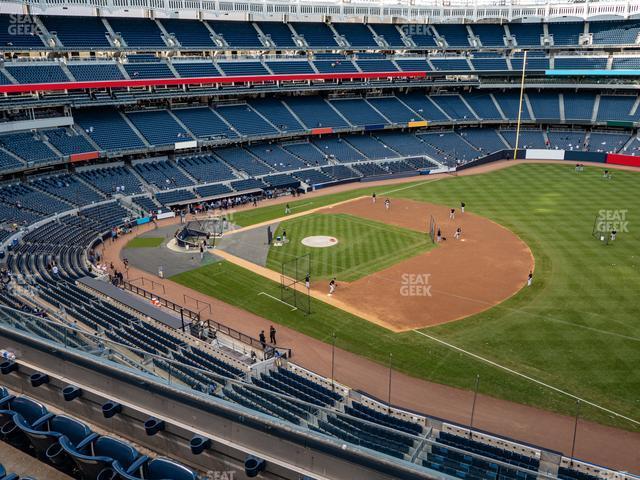 Seating view for Yankee Stadium Section Terrace Level 312