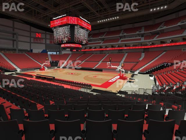 Seating view for Pinnacle Bank Arena Section 115