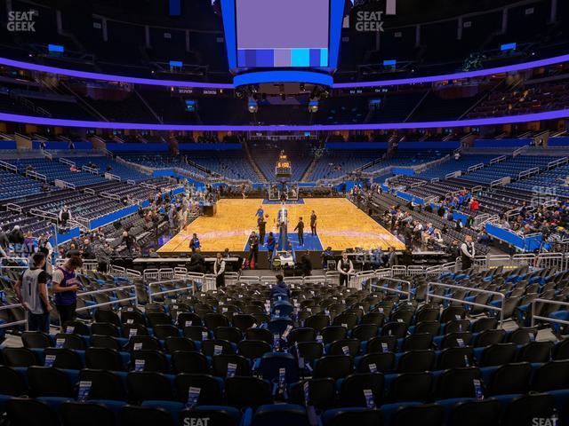 Seating view for Kia Center Section 101