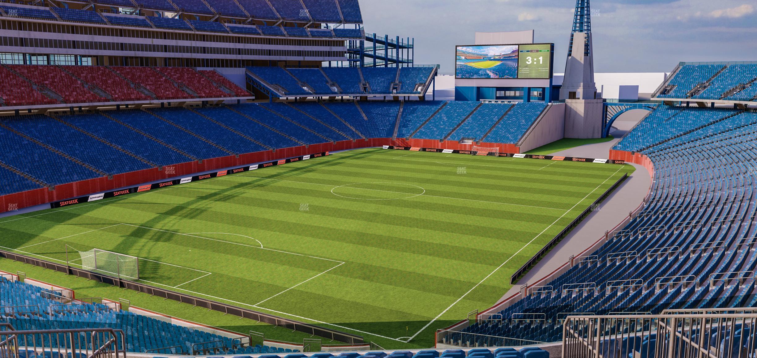 Seating view for Gillette Stadium Section 217