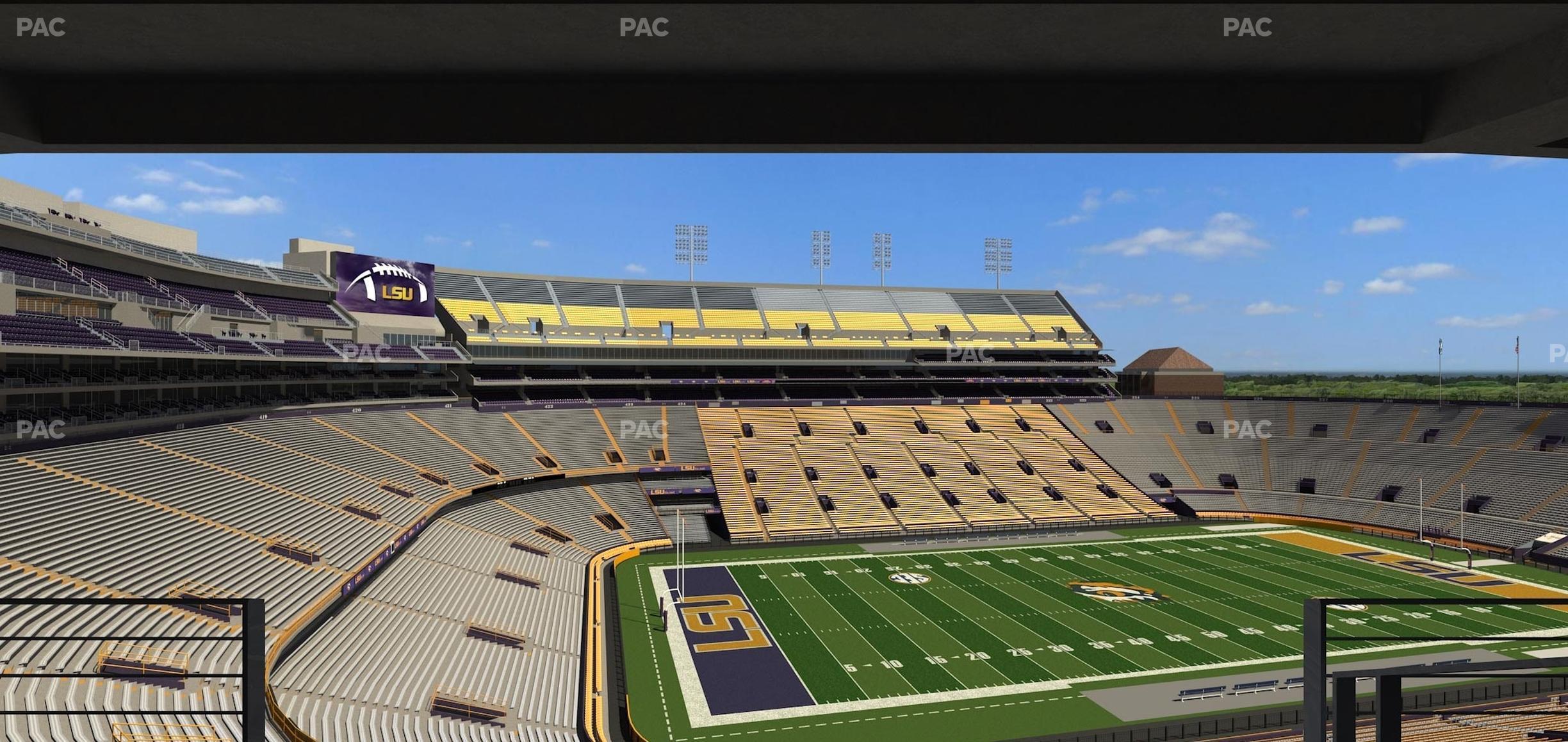 Seating view for Tiger Stadium Section Suite 228