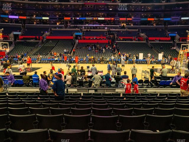 Seating view for Crypto.com Arena Section 101