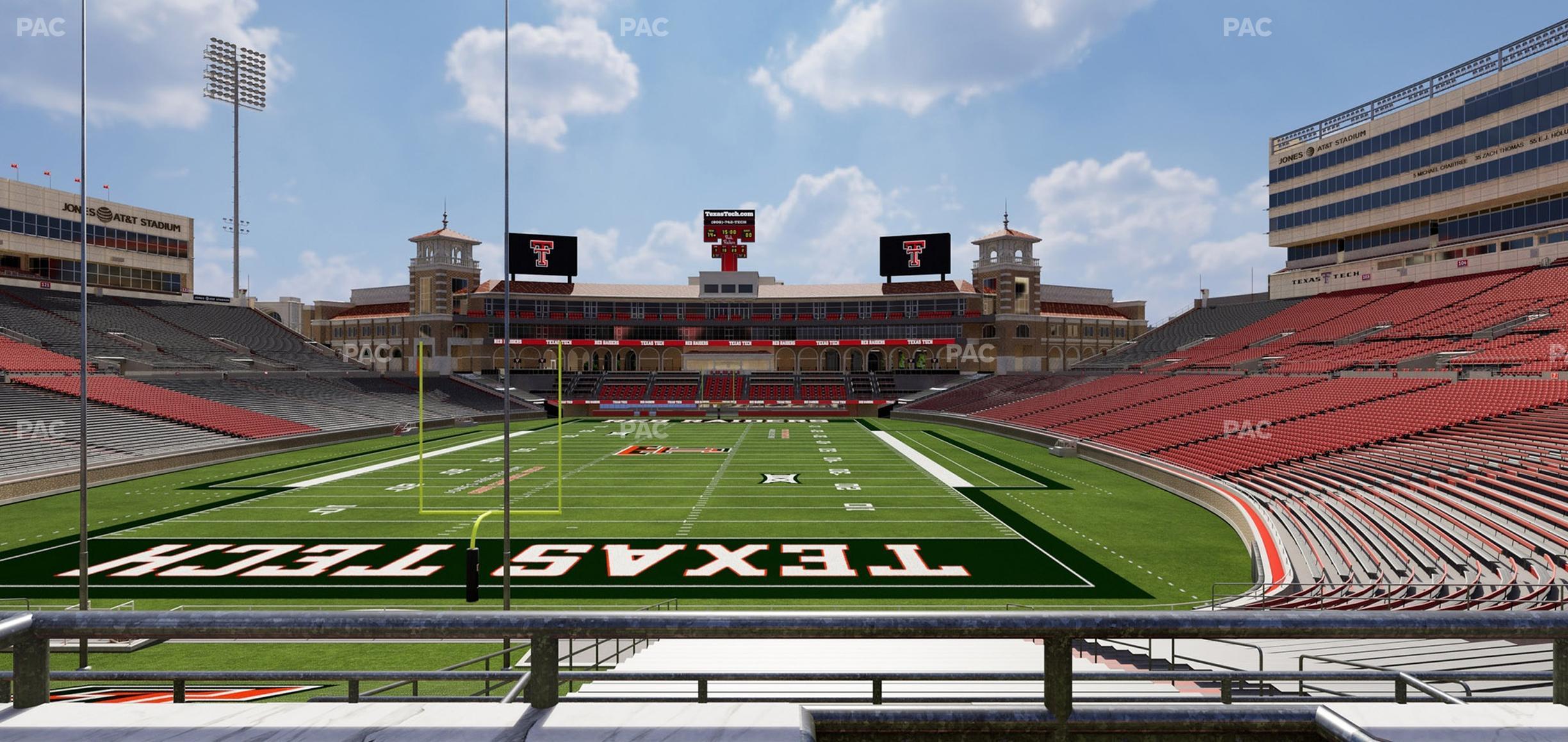 Seating view for Jones AT&T Stadium Section 3