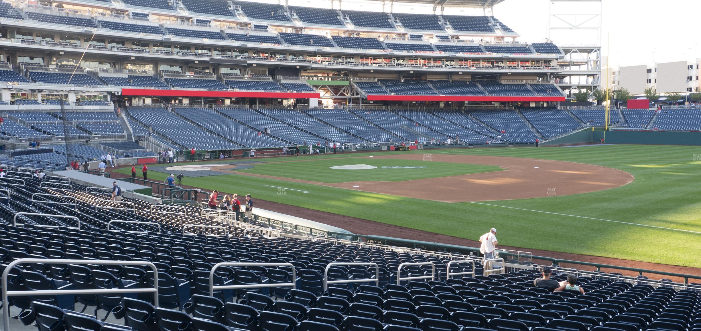 Seating view for Nationals Park Section 135