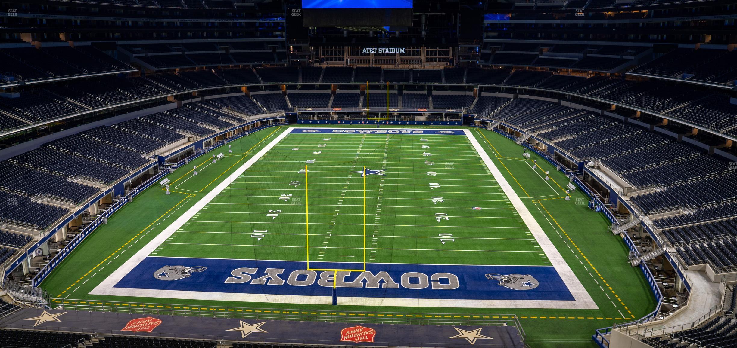 Seating view for AT&T Stadium Section Standing Room Only