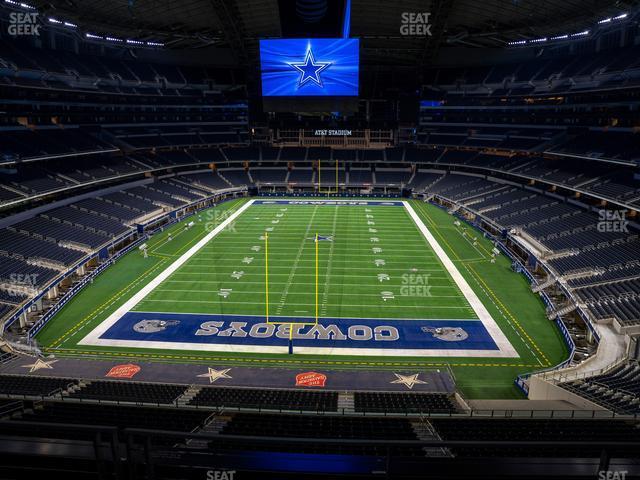 Seating view for AT&T Stadium Section Standing Room Only