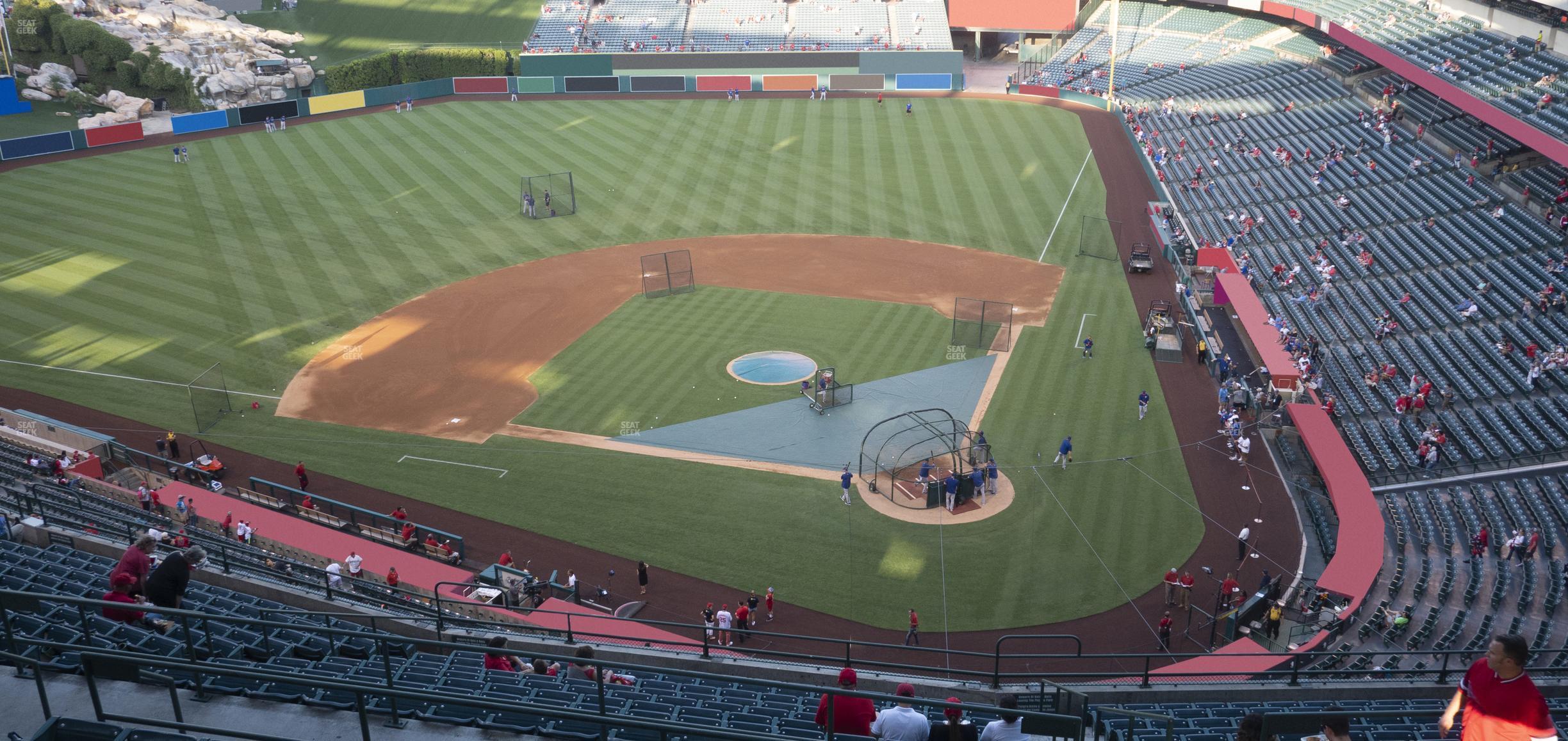 Seating view for Angel Stadium of Anaheim Section 517