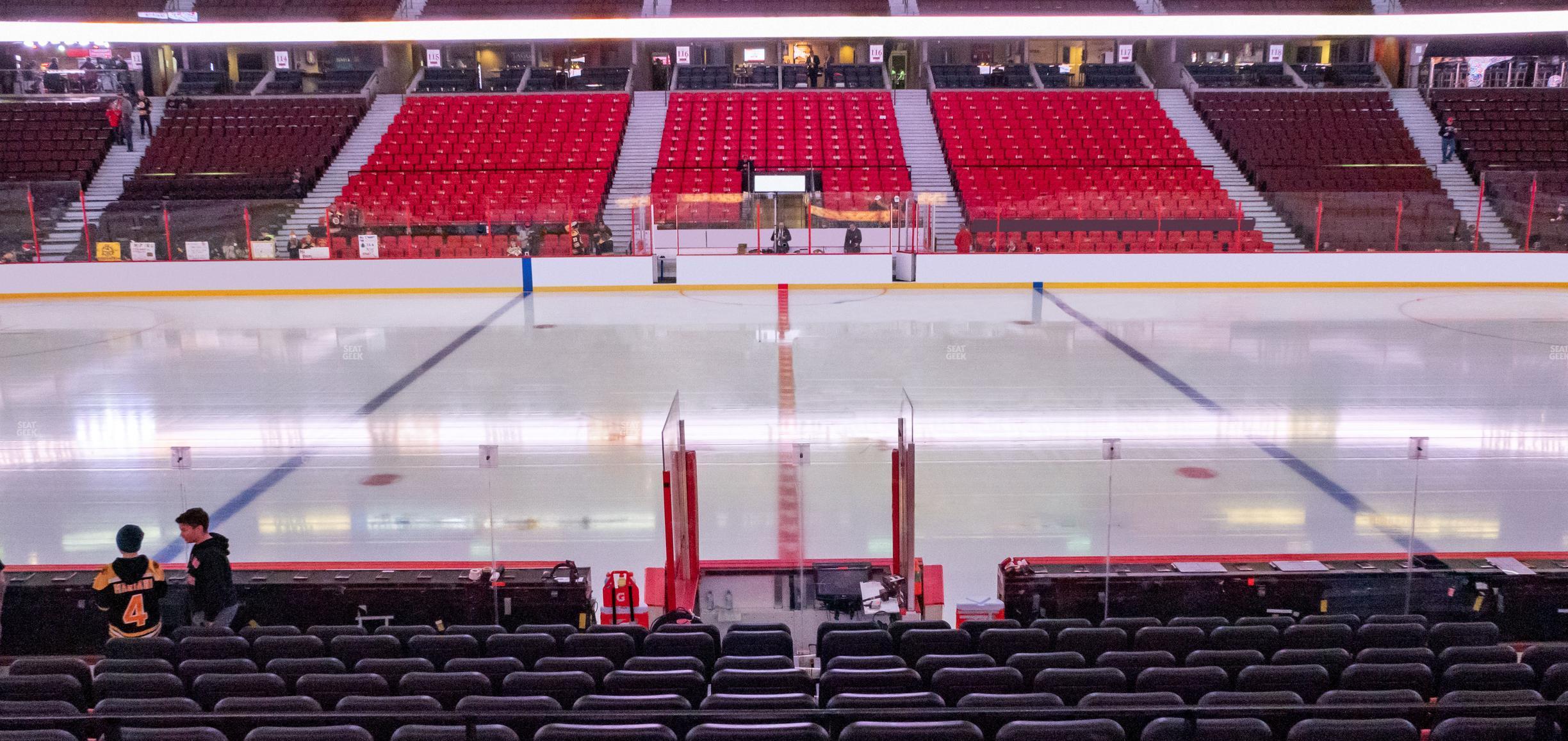 Seating view for Canadian Tire Centre Section 106