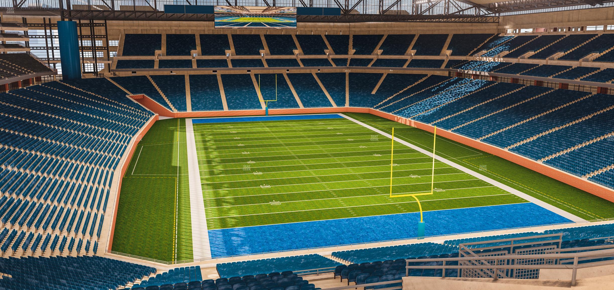 Seating view for Ford Field Section 316