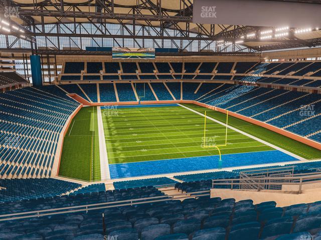 Seating view for Ford Field Section 316