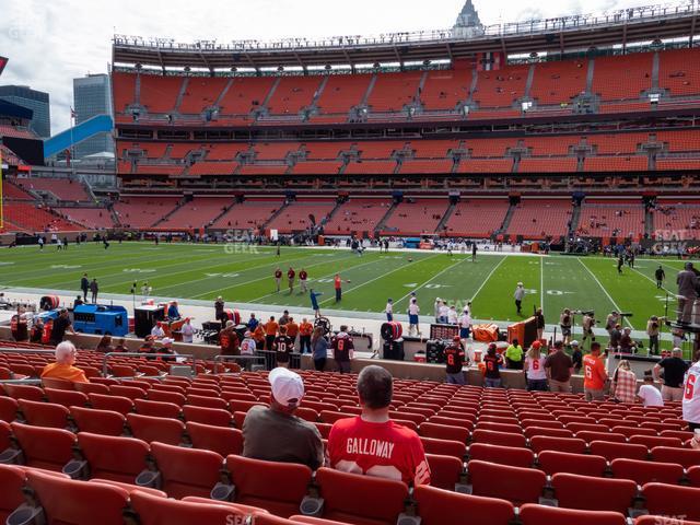 Seating view for Huntington Bank Field Section 135