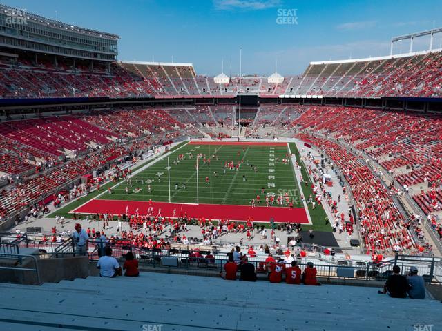 Seating view for Ohio Stadium Section 38 B