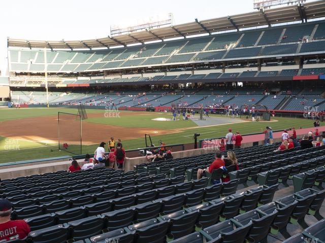 Seating view for Angel Stadium of Anaheim Section 109