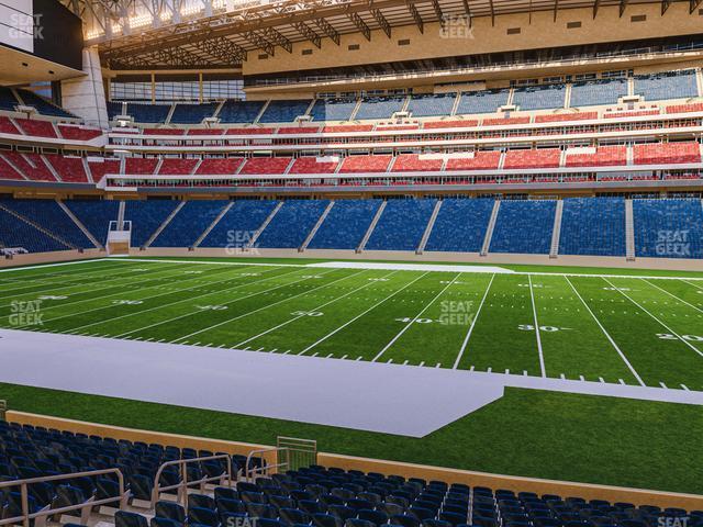 Seating view for NRG Stadium Section 125