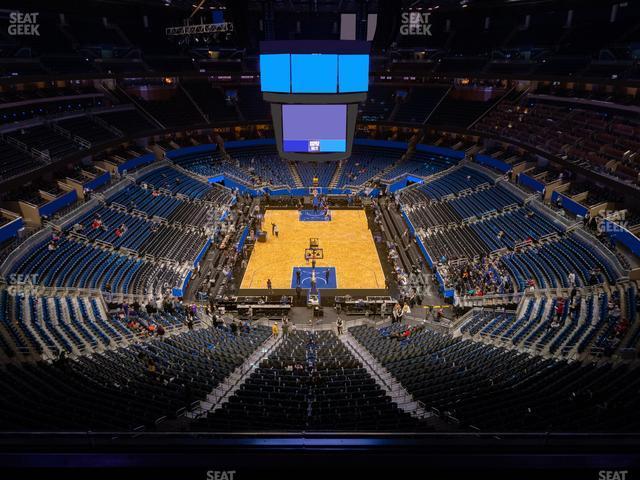 Seating view for Kia Center Section 201