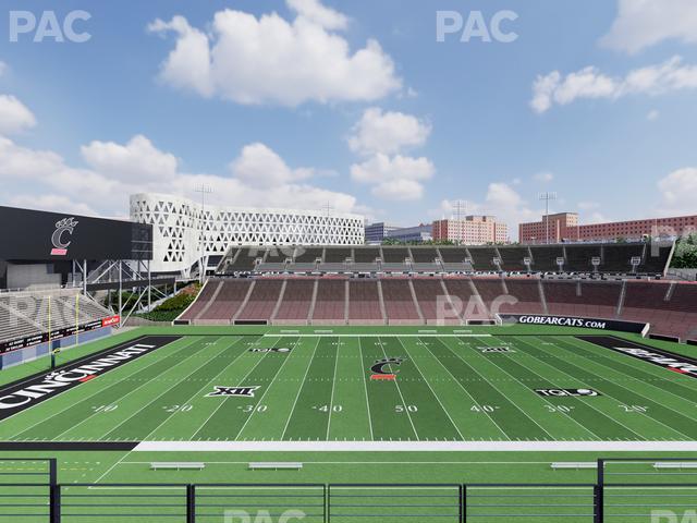 Seating view for Nippert Stadium Section Club 341