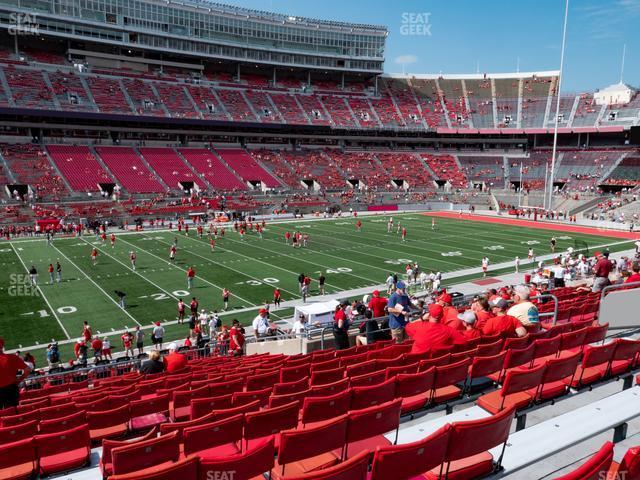 Seating view for Ohio Stadium Section 26 A