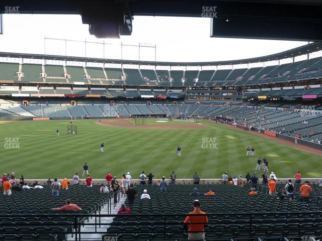 Seating view for Oriole Park at Camden Yards Section 85