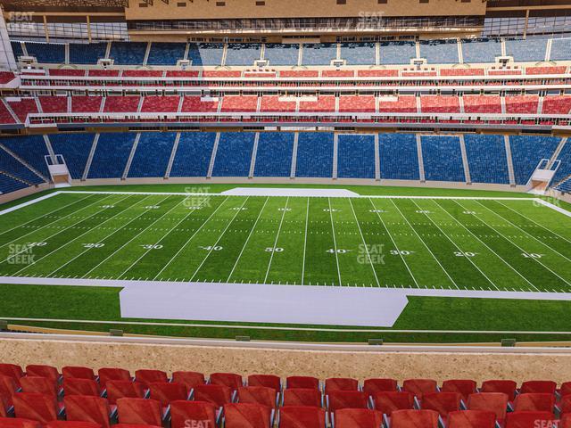 Seating view for NRG Stadium Section 337