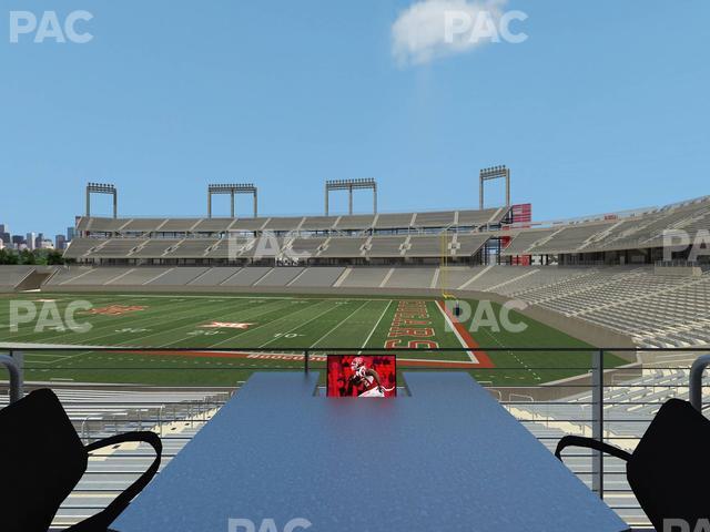 Seating view for TDECU Stadium Section Loge Box 3