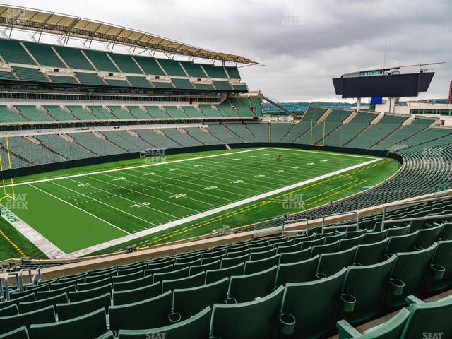 Seating view for Paycor Stadium Section 217 N