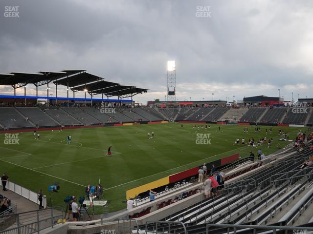 Seating view for Dick's Sporting Goods Park Section 135