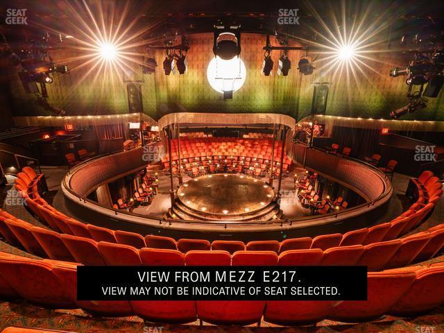 Seating view for August Wilson Theatre Section Mezzanine 4