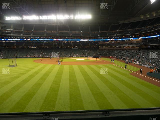 Seating view for Minute Maid Park Section 102