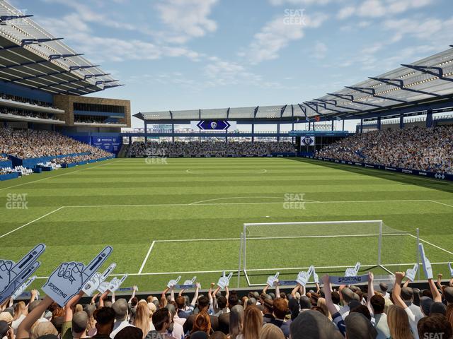 Seating view for Children's Mercy Park Section Ga South Stand