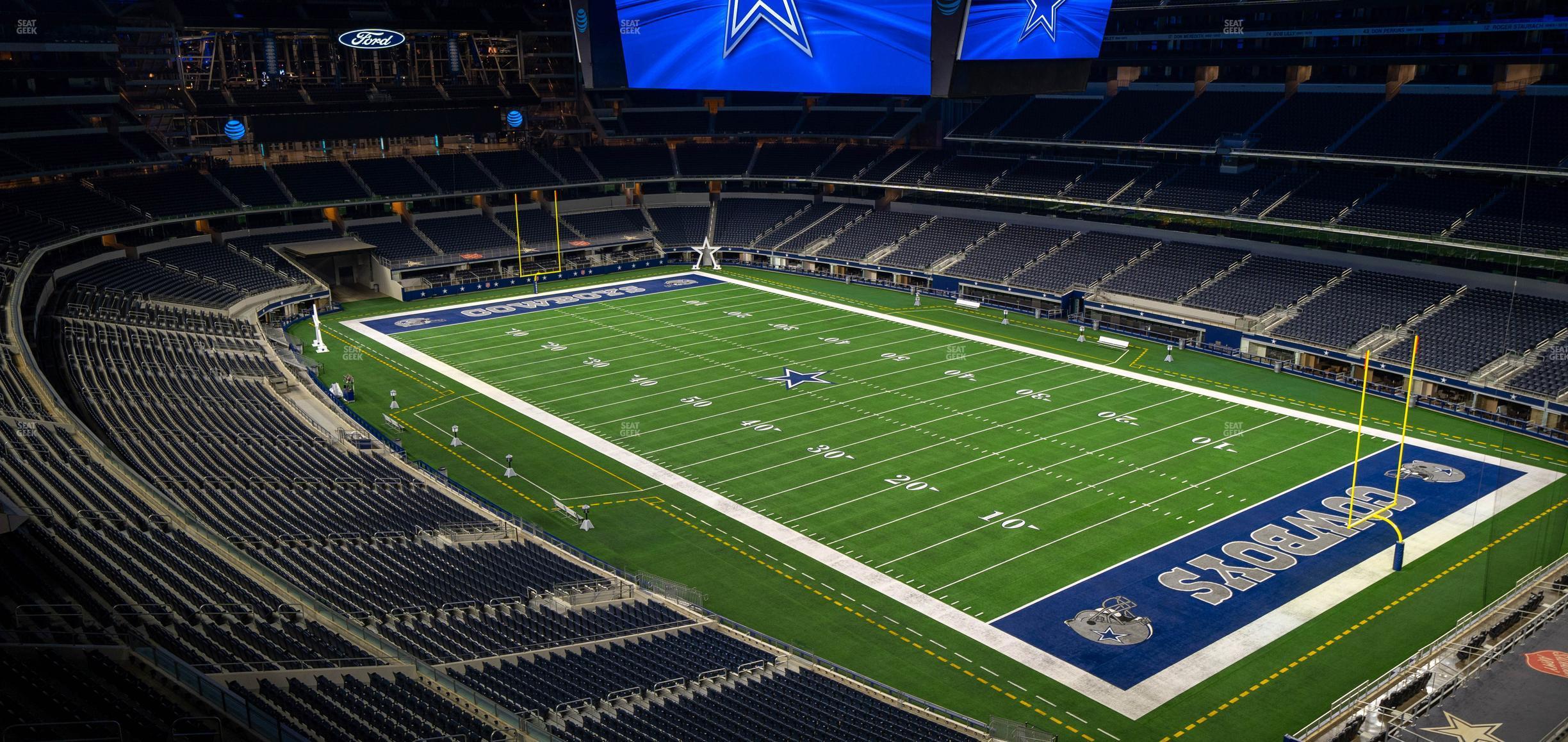 Seating view for AT&T Stadium Section Ring Of Honor Suite 578