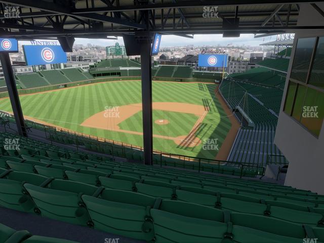 Seating view for Wrigley Field Section 415 Left