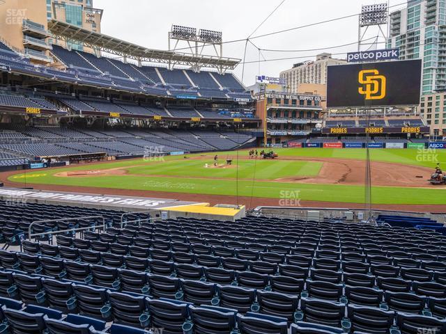 Seating view for Petco Park Section 109