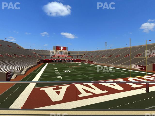 Seating view for Memorial Stadium - Indiana Section Suite 39