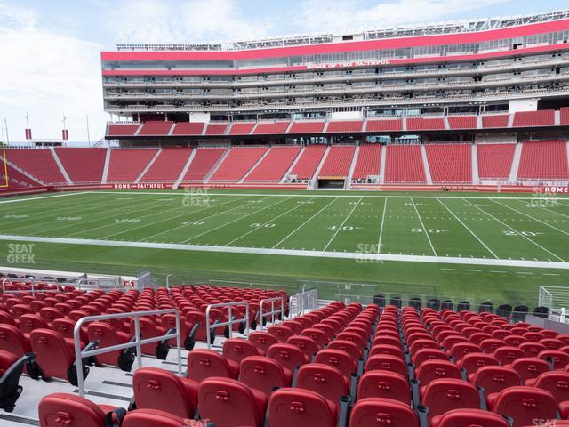 Seating view for Levi's Stadium Section C 113