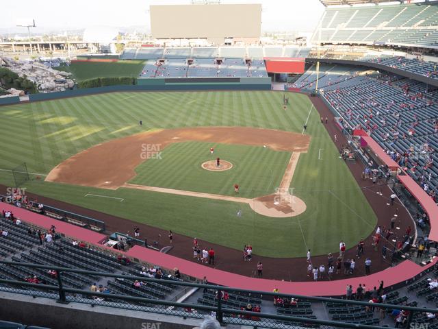 Seating view for Angel Stadium of Anaheim Section 415